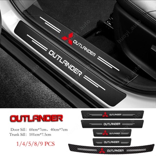 สติกเกอร์ ป้องกันรอยขีดข่วน กันน้ํา สําหรับติดตกแต่งรถยนต์ Mitsubishi Outlander