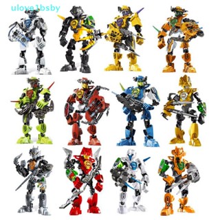 Ulove1bsby โมเดลฟิกเกอร์หุ่นยนต์ทหาร Star warrior bionicle hero factory TH