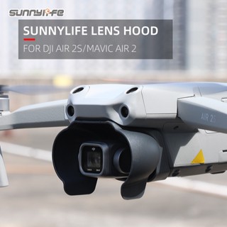 Sunnylife ฝาครอบเลนส์ฮู้ด ป้องกันแสงสะท้อน อุปกรณ์เสริม สําหรับ DJI Air 2S Mavic Air 2