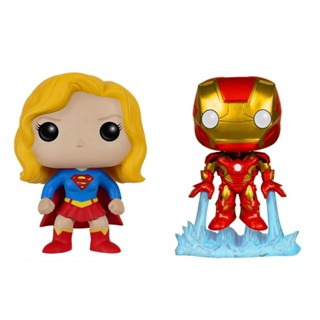 Funko POP Marvel Avengers Iron Man และ Supergirl