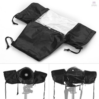 Standard Camera Waterproof Rain Cover Sleeve Protector Raincoat for    DSLR Cameras Black