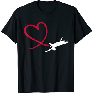 Airplane T-Shirt Kids T-Shirt with heart T-Shirt Fashion Clothes Boys Girls Boys 1 2 3 4 5 6 7 8 9 10 11 12 13 14 Y_02