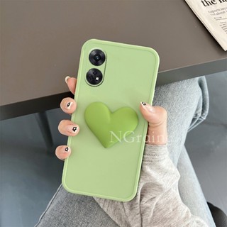 เคสโทรศัพท์มือถือ TPU แบบนิ่ม ลายหัวใจ หลากสี สําหรับ OPPO Reno8 T 4G 5G Reno 8T