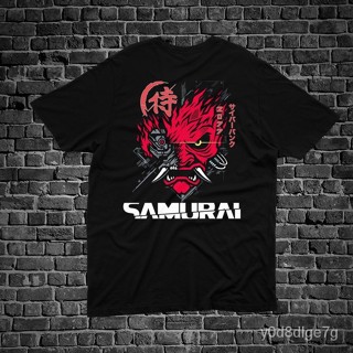 New Baju Cyberpunk 2077 Samurai  Shirt [BAJU/UNISEX TEE 100% COTTON] O6SK_12