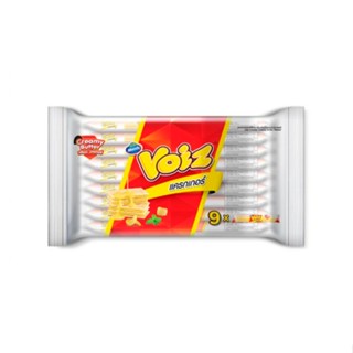 วอยซ์แครกเกอร์กลิ่นครีมมี่บัตเตอร์28ก CREAMY X9VOIZ CRACKERBUTTER 28 G.X9