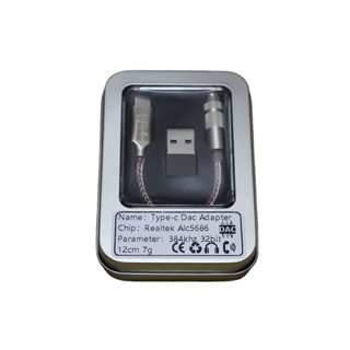 Capa อะแดปเตอร์แปลงสายเคเบิล Type C เป็น 3 5 มม. DAC ALC5686 HIFI