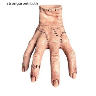 Strongaroetrtr ฟิกเกอร์ยาง ลาย Wednesday Thing Hand From Addams สําหรับตกแต่งบ้าน