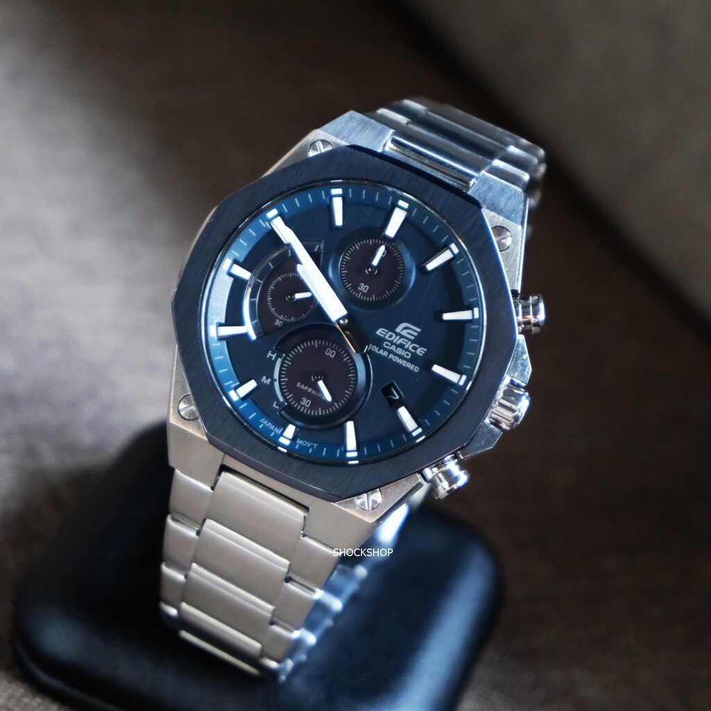 Casio Edifice Solar นาฬิกาผู้ชาย รุ่น EFS-S570DB-2A คาสิโอ