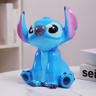 กระปุกออมสินเซรามิค รูปการ์ตูนหมู Stitch Ham Pig แบบสร้างสรรค์ คุณภาพสูง