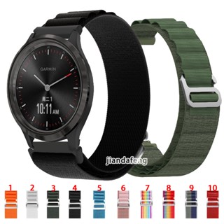 Alpine Loop สายนาฬิกาข้อมือไนล่อน สําหรับ Garmin Vivomove 3 sport