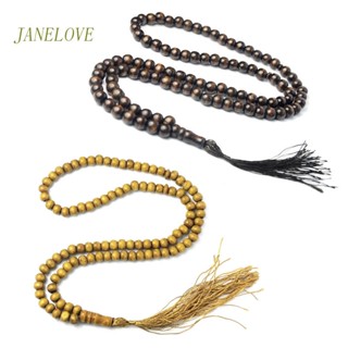 Jlove Tasbih ลูกปัดสวดมนต์ 99 เม็ด พร้อมพู่ สไตล์อิสลาม สําหรับชาวมุสลิม