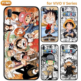 เคส VIVO V27 V27E V25 V25E V11 V11i V15 V17 V19 NEO PRO 1804 1819 5G มือถือสำหรับเคสโทรศัพท์มือถือลายการ์ตูนลูฟี่สําหรับ