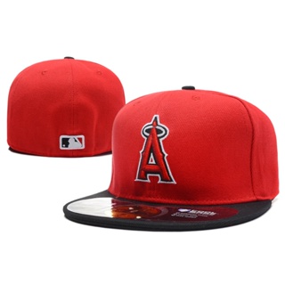 หมวกลําลอง ผ้าฝ้าย ปักลาย Los Angeles Angels of Anaheim แฟชั่นฤดูร้อน สําหรับผู้ชาย และผู้หญิง