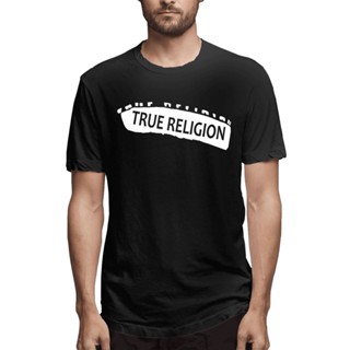 Spot wild est True Religion Template Pattern Round Neck 100% Cotton T-Shirt Christmas Present CJhbpn07IBggop68_01