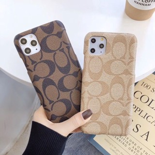 เคสโทรศัพท์มือถือหนัง ลาย Coach หรูหรา คุณภาพสูง สําหรับ iphone 14 pro Max 13 pro Max 12 pro Max 11 X 6 6sp 7 8 plus XR Xs Max