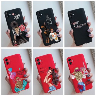 เคสโทรศัพท์ซิลิโคน TPU ยืดหยุ่น ลาย Girls Sot สําหรับ Samsung A04 a04e Galaxy A04 a04e