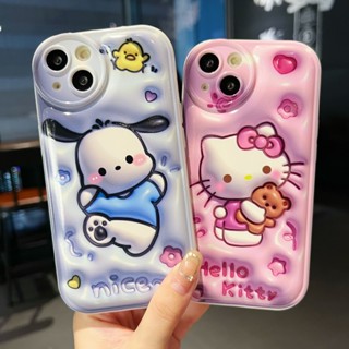 พร้อมส่ง ใหม่ เคสป้องกันโทรศัพท์มือถือ แบบนิ่ม ลายการ์ตูนลูกสุนัข สําหรับ Apple Iphone 14promax 7plus 8plus xs xr xsmax 13 13ProMax 11 12 11promax