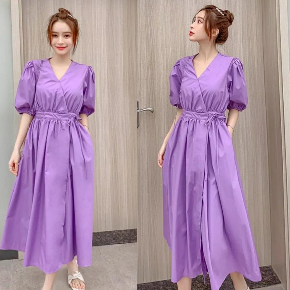 New Stock RO Dress Miyuki UK Fit L To XL LD 110 CM PJ 120 CM Mosscrepe PREMIUM