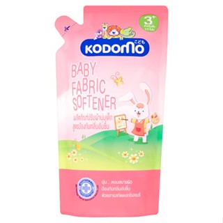 โคโดโมปรับผ้าเด็กป้องกันกลิ่นอับ 600 มล.KODOMO BABY SOFTENER 600 ML.REFILL PINK