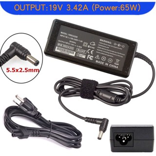 19V 3.42A 5.5mm*2.5mm AC Adapter 65W Charger Power Supply Cord For Toshiba Satellite Asus Laptop