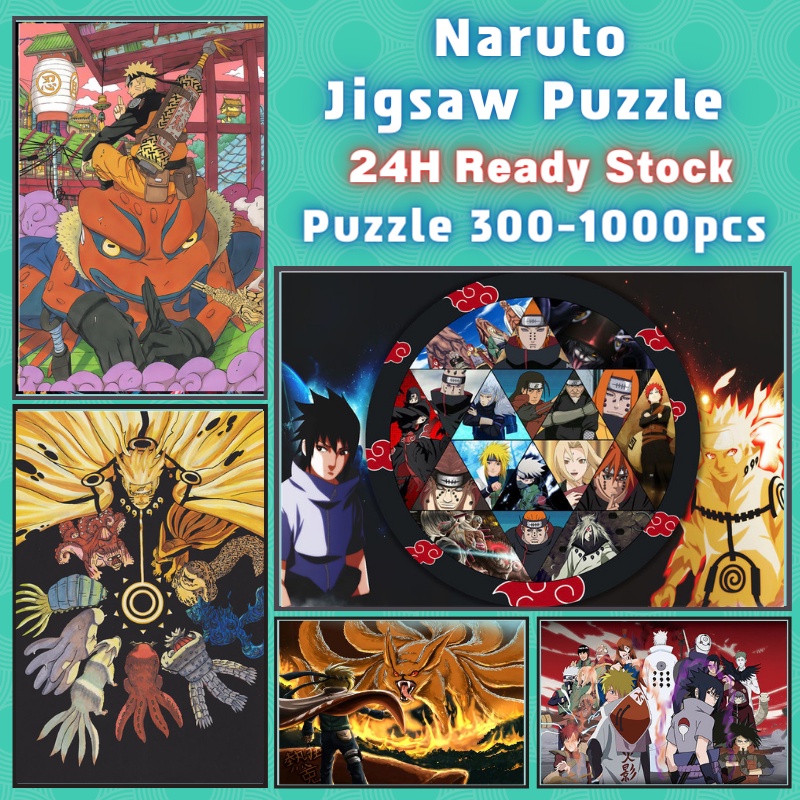 📣พร้อมส่ง📣【Naruto】jigsaw puzzle จิ๊กซอว์ 1000 ชิ้นของเด็ก จิ๊กซอว์ไม้ 1000 ชิ้น จิ๊กซอว์ 1000 ชิ้นสำหรับผู้ใหญ่ จิ๊กซอ จิ๊กซอว์ 500 ชิ้น🧩5จิ๊กซอว์ 1000 ชิ้น สำหรับ ผู้ใหญ่ ตัวต่อจิ๊กซอว์ จิ๊กซอว์ การ์ตูน