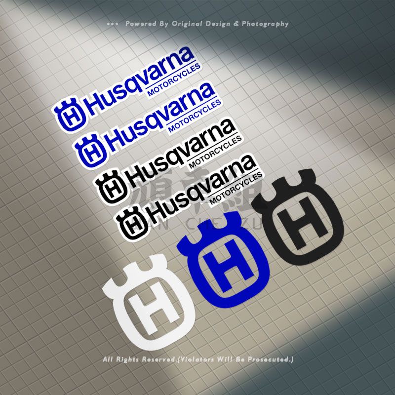 Husqvarna letter stickers FE250 TE250i Svartpilen401 Vitpilen401 Norden901 TC125 TC250 FC250 FC350 F