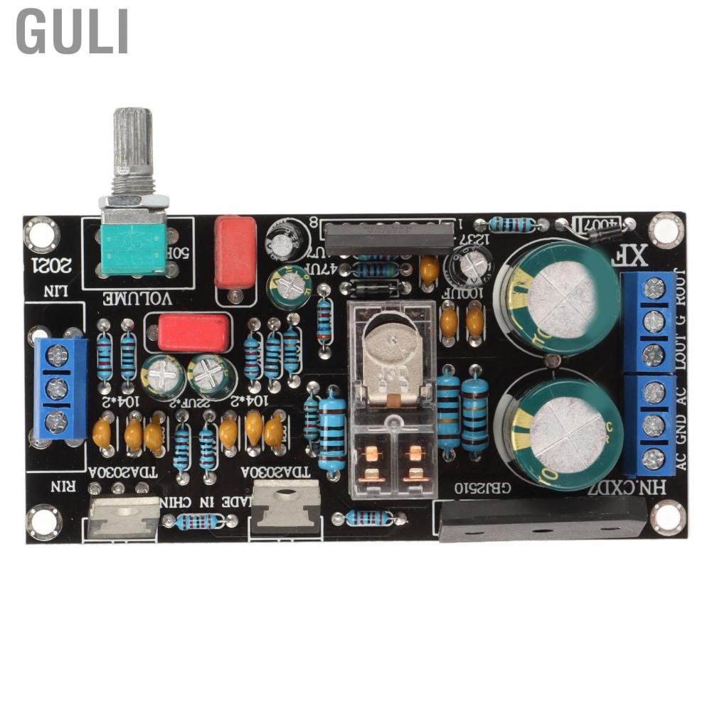 Guli LM1875T Power Amp Board สนับสนุน 2.0 สเตอริโอระบบ Dual Channel Power Amplifier Board Profession