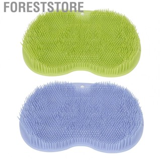 Foreststore Body Scrubber Multifunctional Non Slip Soft Shower Brush Comfortable Humanized Hanging Hole TPR for Hotel