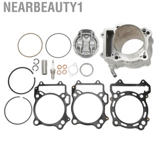 Nearbeauty1 Cylinder Head Piston Gasket Set  Aluminum Cylinder Piston Gasket Rebuild Kit  for Motorcycle Engine