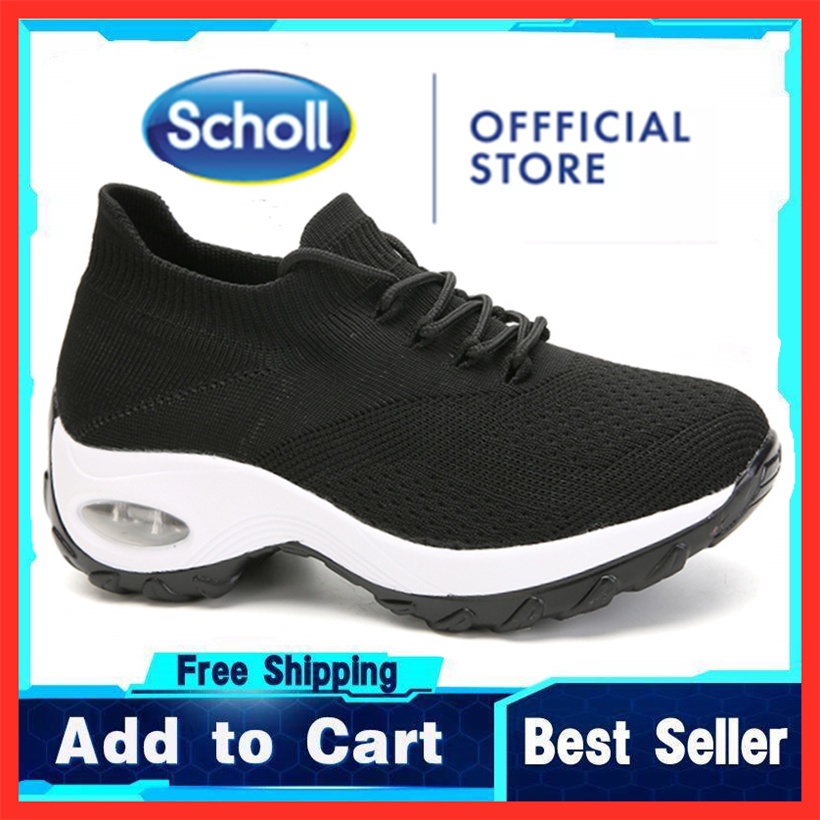 Scholl รองเท้าผู้หญิง รองเท้าหนังลําลอง scholl รองเท้าผู้หญิง Boat Shoes ผู้หญิง