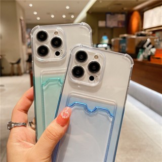 Transparent Card Holder เคส Vivo V25 Pro V25e เคสโทรศัพท์ แบบนุ่ม V23 Soft TPU Case Vivo Y16 Y02S T1 5G Phone Case