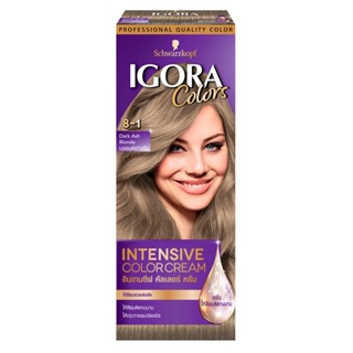 อีโกร่า COLORS คัลเลอร์ บลอนด์เทาเข้ม8-1IGORA DARK ASHBLONDE 44934