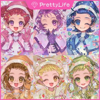 (พร้อมส่ง) Ojamajo DoReMi ภาพจิตรกรรมปักเพชรครอสติสคริสตัล 5D ขนาด 30x40 ซม. สําหรับตกแต่งบ้าน DIY 1 ชุด