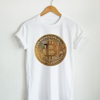 เสื้อยืดลาย บิตคอยน์ โลโก้บิตคอยน์ Bitcoin Logo เสื้อยืดสกรีน เสื้อสกรีน เสื้อยืดคอกลม แขนสั้น_05