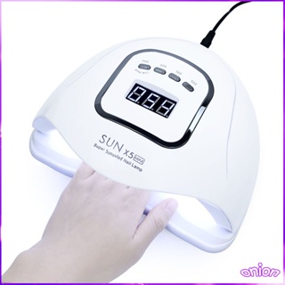 SUN X5 Max เครื่องอบเล็บเจล 120 วัตต์ LED 45 ดวง แห้งไวมาก UV LED Nail lamp 120W Smart Lamp เครื่องอบเล็บ