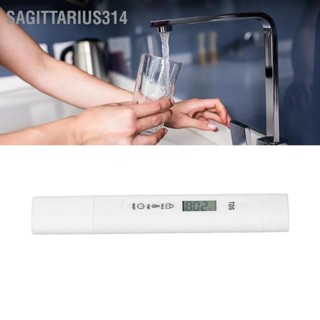 Sagittarius314 TDS Tester Accurate Quick Measurement เครื่องวัดคุณภาพน้ำขนาดเล็กแบบพกพา 0 ถึง 9990ppm