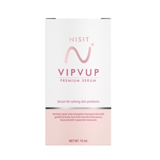 เซรั่ม นิสิต พรีเมี่ยม วิบวับ 15มลผลิตภัณฑ์ดูแลผิวหน้าNISIT VIPVUP PREMIUM SERUM15 ML