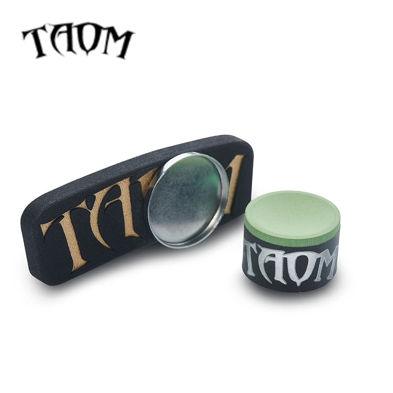 Taom ที่เหน็บชอล์กแม่เหล็ก พร้อมฐานชอล์กทรงกลม (ไม่รวมชอล์ก) Magnetite Chalk Holder with Cup (No Chalk)