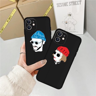 พร้อมส่ง เคสโทรศัพท์มือถือ ซิลิโคนนุ่ม ลายฆาตกรหมวก สีฟ้า แดง สําหรับ Vivo V20 V21 Y12S Y20 Y20A Y11 Y17 Y15 Y15S Y12 Y21 Y21S Y30 Y33 Y50 Y51 Y53 Y91 Y95 V15Pro