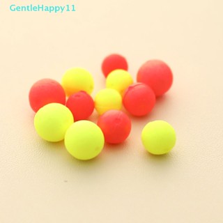 Gentlehappy ลูกบอลโฟมลอยน้ํา เรืองแสง สําหรับตกปลา 50 ชิ้น