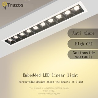 Trazos โคมไฟเพดาน Led 10W 20W Ac85-265V สําหรับตกแต่งบ้าน ร้านค้า