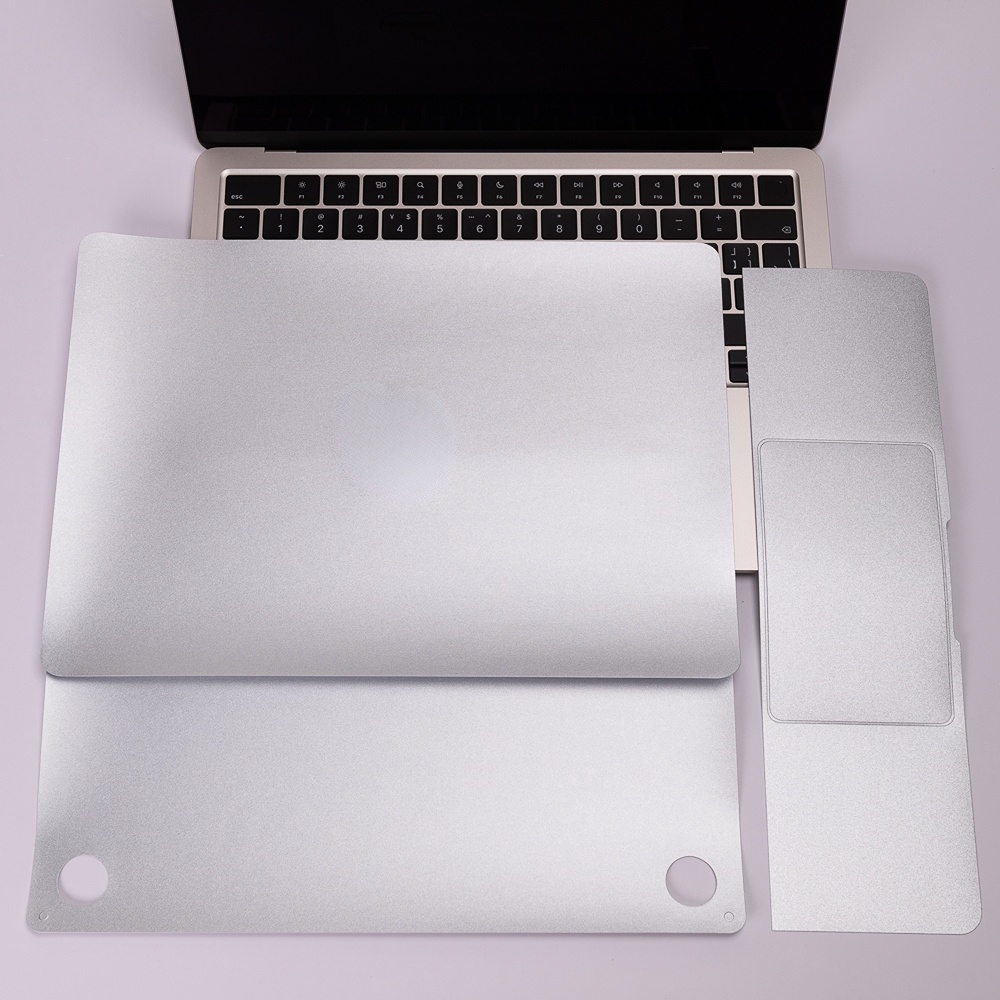 สติกเกอร์ผิวไวนิลสําหรับ Macbook M1 M2 M3 M4 ชิป Pro Air 13 15 A3113 A3114 A2941 A2681 pro14 16 A3401 A3185 A3112 A3403 Scratch Proof Protector ฟิล์มเต็ม + Touch Pad
