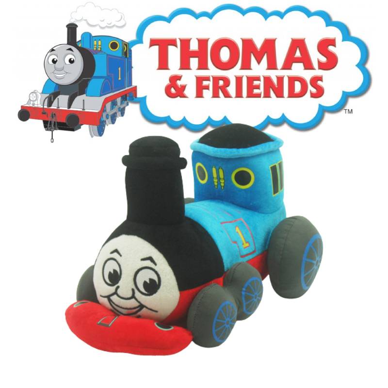 ตุ๊กตาของเล่น Thomas Friends รถไฟ แบบนิ่ม ขนาด 35 ซม. 13.7 นิ้ว สําหรับเด็ก