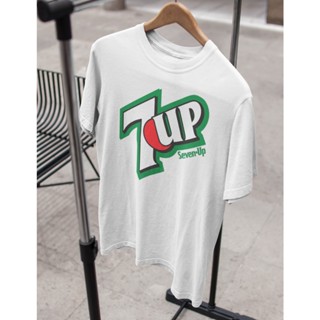 🔥ส่งด่วน ฮิตมว๊าก🔥 เสื้อยืด Unisex เสื้อคู่ 100%คอตต้อน comb รุ่น 7Up แบรนด์ Khepri ผ้านุ่ม ไม่หด รีดทับลายได้ ไม่ขึ้น