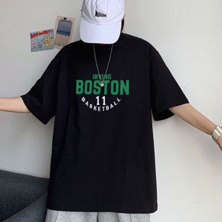 NITROGEN เสื้อยืดผู้ชาย เสื้อยืดคอกลม คอกลม ผ้านุ่ม ยับยาก