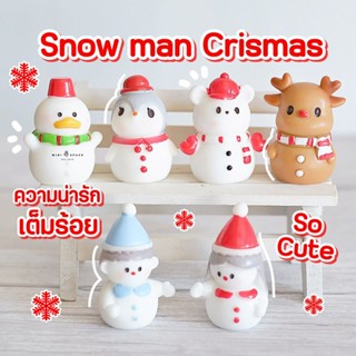 Christmas Penguin ตุ๊กตาจิ๋วตกแต่งวันคริสมาสต์ ตุ๊กตาวันคริสมาสต์ตกแต่งบ้าน ของขวัญน่ารัก