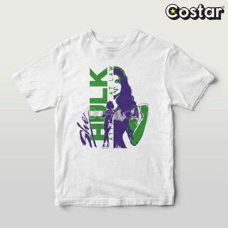 oversize T-shirt เสื้อยืด พิมพ์ลาย She Hulk Tatiana Maslany สําหรับผู้ชาย S-5XL