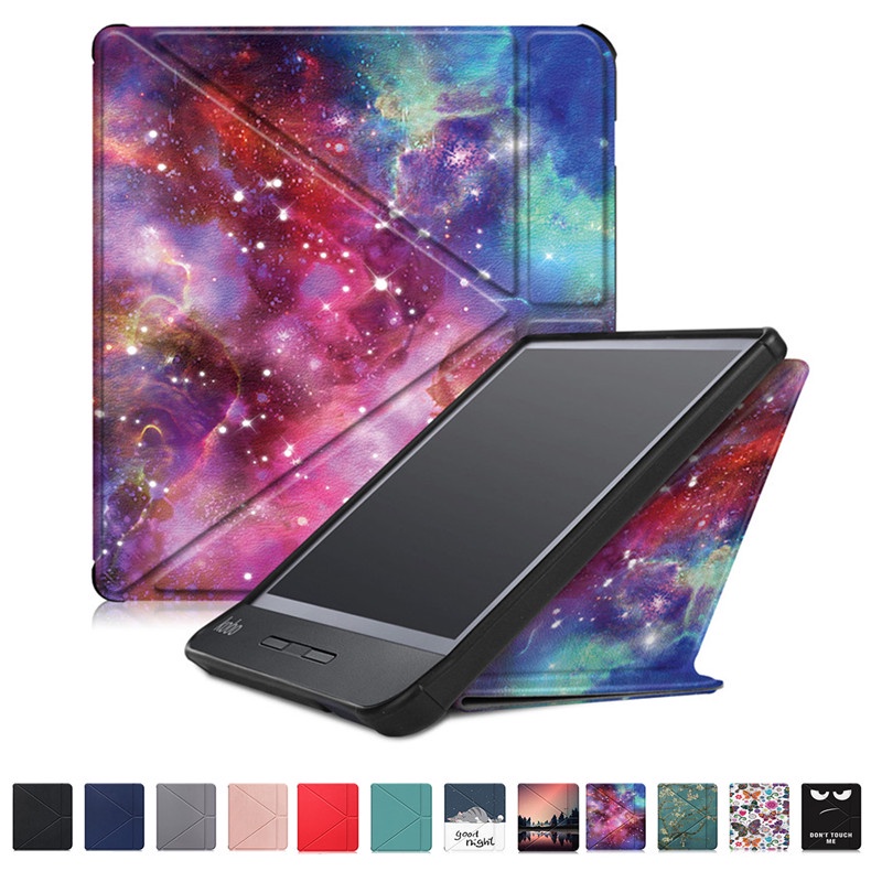 ใหม่ Multi-พับสมาร์ทกรณี E-Book สําหรับ Kobo Libra 2 Libra2 สําหรับ Kobo Sage กรณี 8.0 "Funda สําหรั