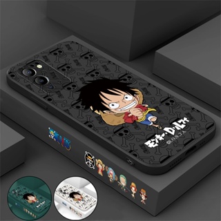 เคสซิลิโคนนิ่ม ลายการ์ตูนลูฟี่ พร้อมสายคล้อง สําหรับ Infinix Note 12 2023 Note 12 G96 Hot 20S Note 11 Smart 6 Smart 5 Hot 11S NFC Hot 11 Play 12 10 Play 9 Play Hot 10S 10T