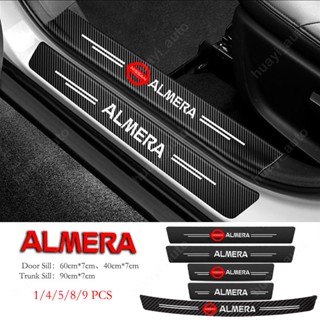 สติกเกอร์ ป้องกันรอยขีดข่วน กันน้ํา สําหรับติดรถยนต์ Nissan Almera